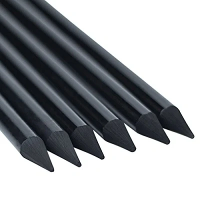 Image of Professional Art Supplies Sketch Drawing Pencil Set Woodless Charcoal Pencils Black Soft Manga Sketching Shading for Artist Students Beginners
