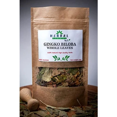 Image of Ginkgo Biloba Tea Dried Loose Cut Leaves/Herbal Blend Herbal Remedies by J. Milorzab japonski