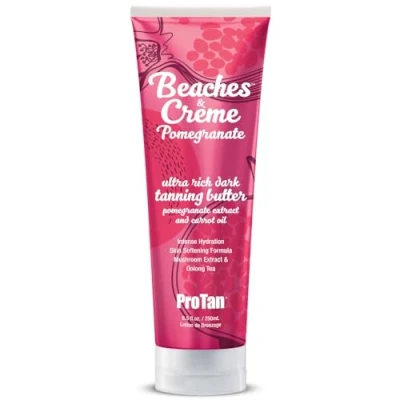 Image of Pro Tan Beaches and Creme Pomegranate Ultra Rich Dark Tanning Butter (250ml)
