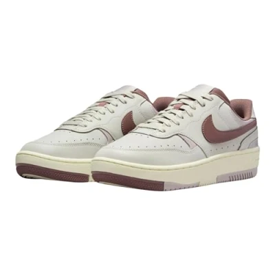 Image of Nike Sportswear Gamma Force Trainers, Women&#039;s, Size: 9.5, Light bone/smokey mauve/platinum violet/coconut milk leather and imitation
