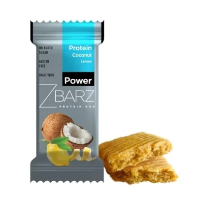 Image of Zbarz fruit &amp; energy Bars, vegan, vegetarian, and without added sugar (Mix Box, 12 x Bars) Sport bars made from fruits nuts for everyday use, cycling, hiking, (Coconut Lemon)