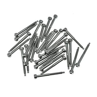 Image of Dopro 30 Pack Stainless Steel Guitar Tremolo Bridge String Lock Screws Fits FR Floyd Rose