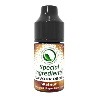 Image of Walnut Flavour Drop 500ml Highly Concentrated Versatile Food Flavouring Vegan, Non GMO, Gluten Free