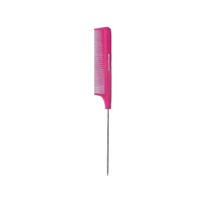 Image of Denman Precision Pintail Comb Pink Brush