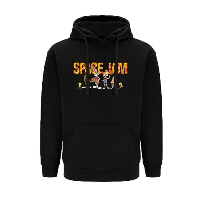Image of ERT GROUP Men&#039;s 2 Hooded Sweatshirt, Space Jam 006 Black, S