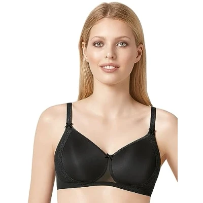 Image of Rosa Faia Women&#039;s 5618 Everyday Bra, Black, 30 30E UK