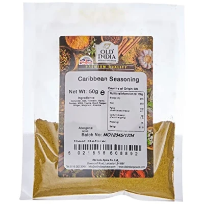 Image of Old India Caribbean Seasoning 50g