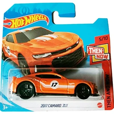 Image of Hot Wheels 2017 Camaro ZL1 Then and Now 5/10 (154/250) 2021 Short Card