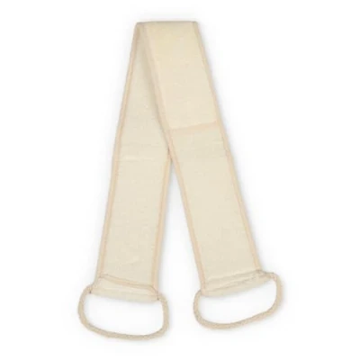 Image of Eco Bath London Natural Loofah Strap Premium Back Scrubber for Deep Exfoliation, Body and