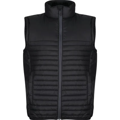 Image of Regatta Professional Men&#039;s Water repellent Honestly Made 100% Recycled Insulated Bodywarmer Black, Size: M