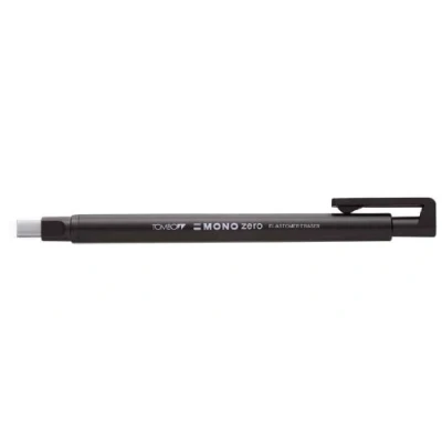 Image of Tombow Eraser Mono Zero Rectangular Shape Black 2.5 x 5mm