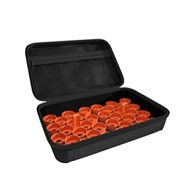 Image of Feldherr Half Size Case 50 compatible with 36 Citadel paint pots (12 ml / 18 ml), Color:Orange
