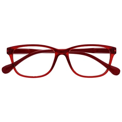 Image of The Reading Glasses Company Red Lightweight Readers Designer Style Mens Womens Spring Hinges R27 Z +1.50