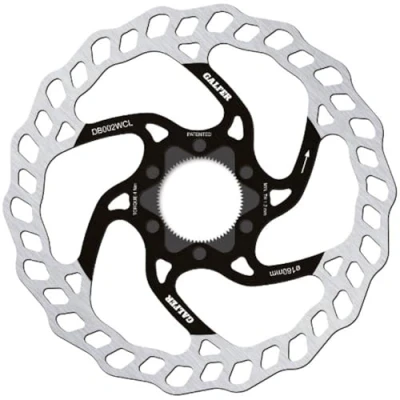 Image of Galfer MTB Disc Wave Center Lock Ø160 mm, Adult Unisex, Black, Standard