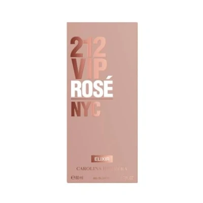 Image of Carolina Herrera 212 VIP Rose Elixir Eau de Parfum 80ml Spray