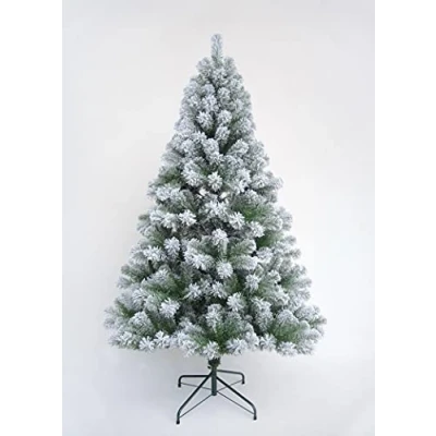 Image of Garden Store Direct Colorado Chrtistmas Tree Green, Grey, Black, White, Frosted or Flocked (180cm (6ft), Snow Covered)