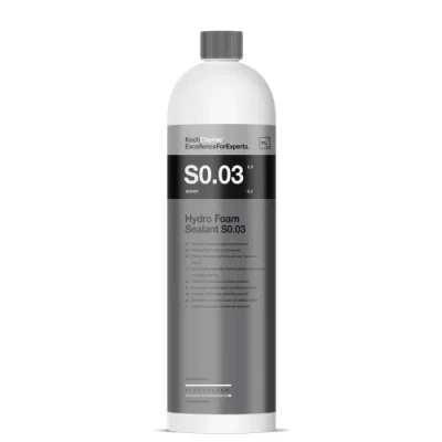 Image of Koch Chemie Hydro Foam Sealant S0.03 Premium Wet Concentrate 1 Litre with King Size Sticker