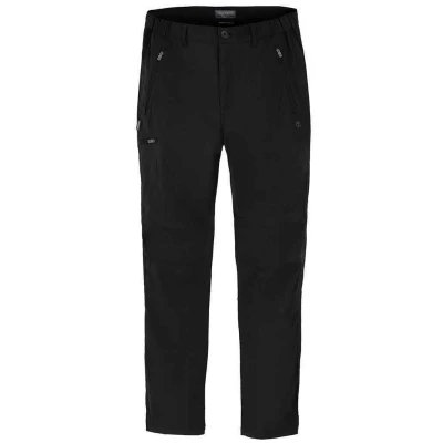 Image of Craghoppers Mens Expert Kiwi Pro Stretch Hiking Trousers (Black) Size 34 Short