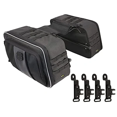 Image of Nelson Rigg Road Trip Saddlebags NR 400 Harley Softail and Dyna, Honda, BMW, Indian, Yamaha, Kawasaki, Suzuki, Triumph.