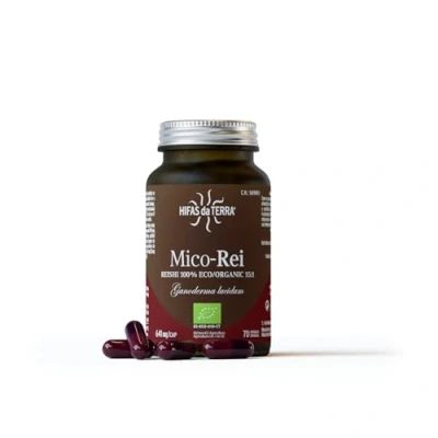 Image of Mico Rei (Ganoderma lucidum) Hifas da Terra 70 cápsulas