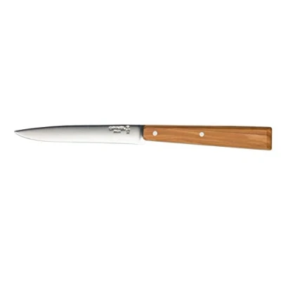 Image of OPINEL Bon Appetit Table Knife 13cm / 2.5mm Olive Wood Stainless Steel Blade