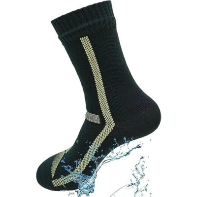 Image of Kadem Waterproof Breathable Children&#039;s Socks Mud Outdoor Activities Hiking Football Rowing Winter Sports Camping Running Cycling Biking Socks, charcoal grey, 29 31