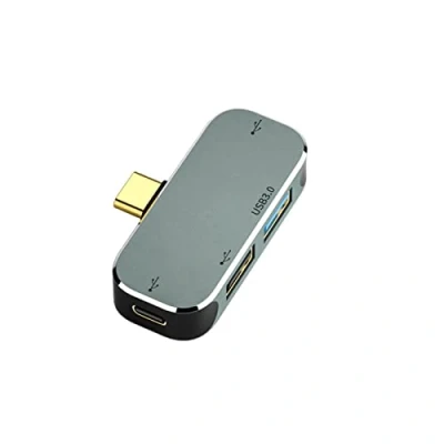Image of 4 Ports 1x USB 3.0 Hub Splitter 2x 2.0 Type C Adapter Charging Support Dongle PC Laptop