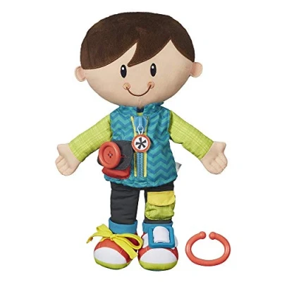 Image of Playskool Classic Dressy Kids Boy Plush Toy for Toddlers From Age 2 (Amazon Exclusive)