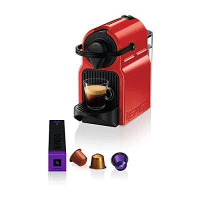 Image of Krups XN 1005 Inissia Nespresso Ruby Red