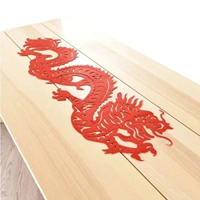 Image of Amscan 9913294 Cny Felt Table Runner