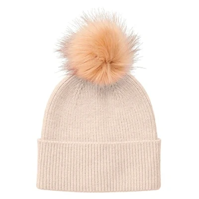 Image of PIECES Women&#039;s Pcbina Wool Hood W. Fold Up Noos BC Beanie, Grey (Whitecap Gray), One Size Fits All
