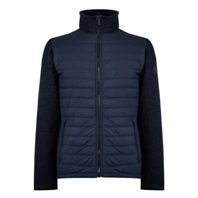 Image of Regatta Mens Arkley Fleece Top NavyMarl/Navy L