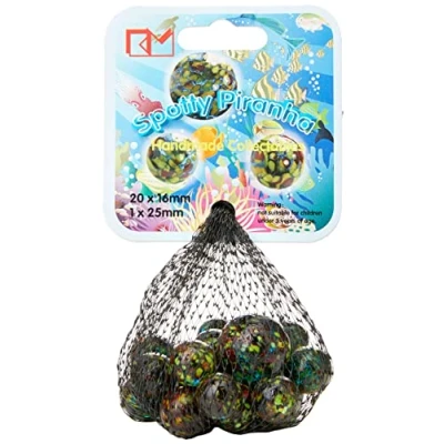 Image of King Marbles Spotty Piranha Handmade