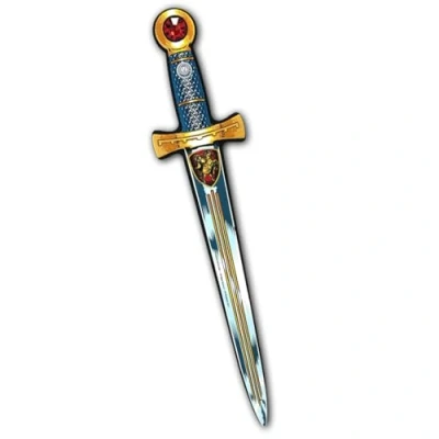 Image of Liontouch Knight Sword For Kids Pretend Play Foam Toy Children And Toddlers With Medieval Horseback Riding Theme Safe Weapon &amp; Battle Accessory Boys’ Dress Up Costumes
