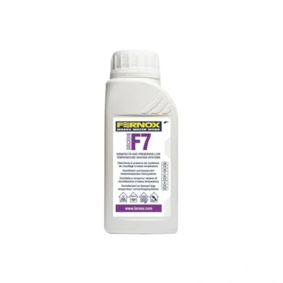 Image of Fernox F7 biocide GAZ Savings Central Heating Efficiency Prevents Bacterial Contamination and fungal Growth