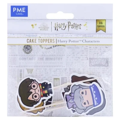 Image of PME Harry Potter Cake Toppers, Pack of 6, The Good Characters