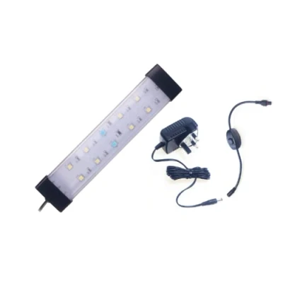 Image of Interpet Eco Max Led Bright Light, Plant Growth, Day &amp; Night Mode, Blue White LEDs, 20cm, for Aquariums up to 36Cm