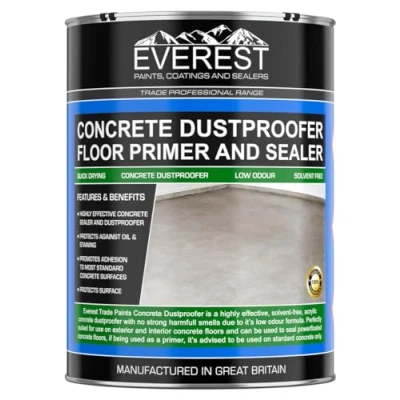 Image of Everest Trade Concrete Dustproofer/Floor Primer &amp; Sealer Solvent Free (Clear, 5 Litre)