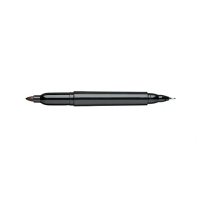 Image of 5 Star Elite Twin Tip Permanent Marker 1.5mm and 0.4mm Line Black [Pack 12]