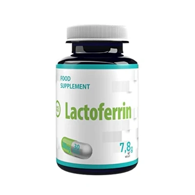 Image of Hepatica Lactoferrin 200mg 30 Capsules, 3rd Party Lab Tested, High Strength Supplement, Gluten and GMO Free