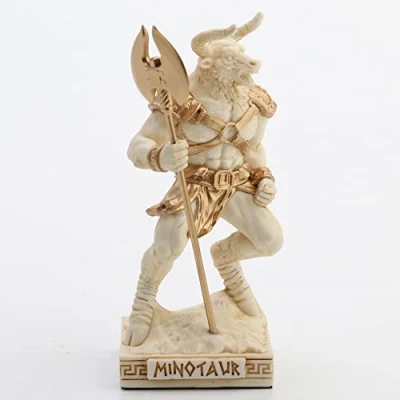 Image of Veronese Design Greek Gods Miniature Figurine (Minotaur, Multicolor)