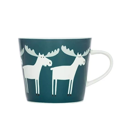 Image of Scion Living Keith Brymer Jones Collaboration Range Marty Moose Ceramic Mug Marina/Ice 350ml
