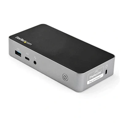 Image of StarTech.com USB C Dock Dual Monitor 1080p HDMI Laptop Docking Station 65W Power Delivery 1x C, 3x A, Ethernet Video 3.1 Gen 1 Type Mac &amp; Windows (DK30CHHPDUK)