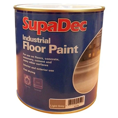 Image of SupaDec Industrial Floor Paint 1L Light Grey