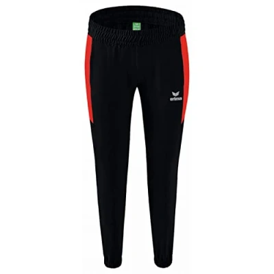 Image of Erima Women&#039;s Team Presentation Pants, Black/Red, 44