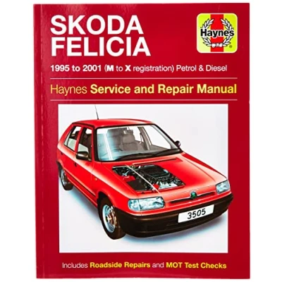 Image of Skoda Felicia Petrol &amp; Diesel (95 01) Haynes Repair Manual (Paperback)