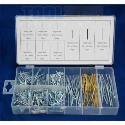 Image of Toolzone 550 Piece Nail Assortment