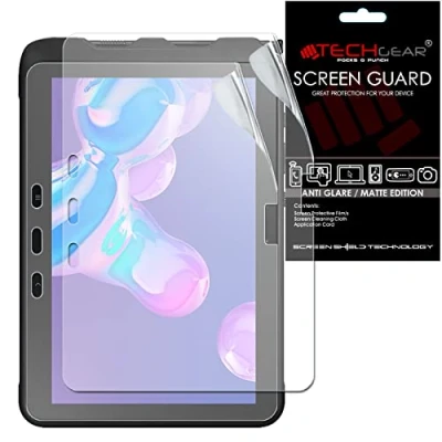 Image of TECHGEAR 2 Pack Galaxy Tab Active Pro/Active 4 Pro 10.1&quot; Anti Glare Screen Protectors (SM T540, T545, T547, T630, T637) MATTE Protector Guards Designed for Samsung Pro, Active4