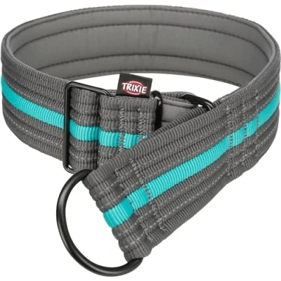 Image of TRIXIE Fusion Extra Wide M L 38 48cm/45mm Graphite/Ocean Blue