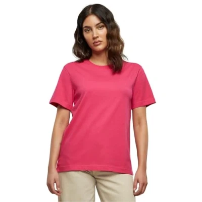 Image of Build Your Brand Women&#039;s By211 ladies Everyday Tee T Shirt, Hibiscus Pink, 4XL